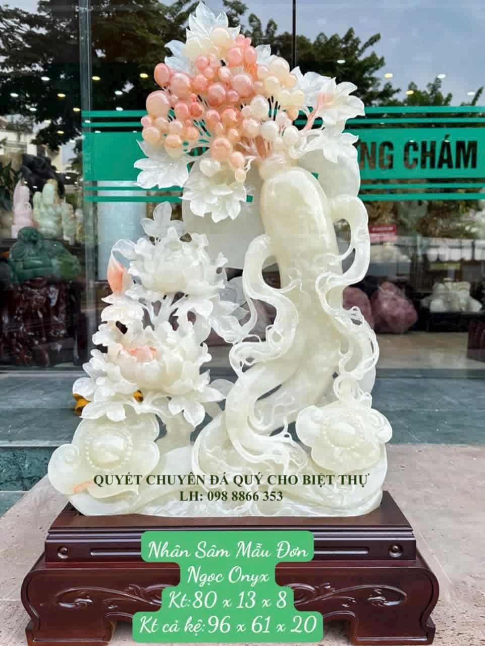 Tác Phẩm Nhân Sâm Trường Thọ Ngọc Onyx